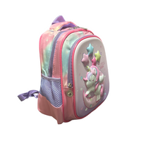 Ghiozdan Prescolar Unicorn 3D In Relief Cu 4 Compartimente 35x30x15 CM GS33