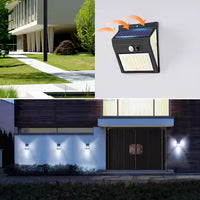 Set 4 Lampi Solare Cu Senzor De Miscare