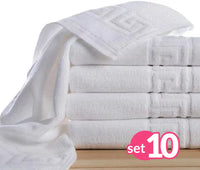 Set 10 Prosoape Din 100% Bumbac  (50x90cm) B34